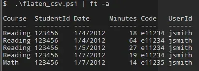 Mashing CSVs Around Using PowerShell