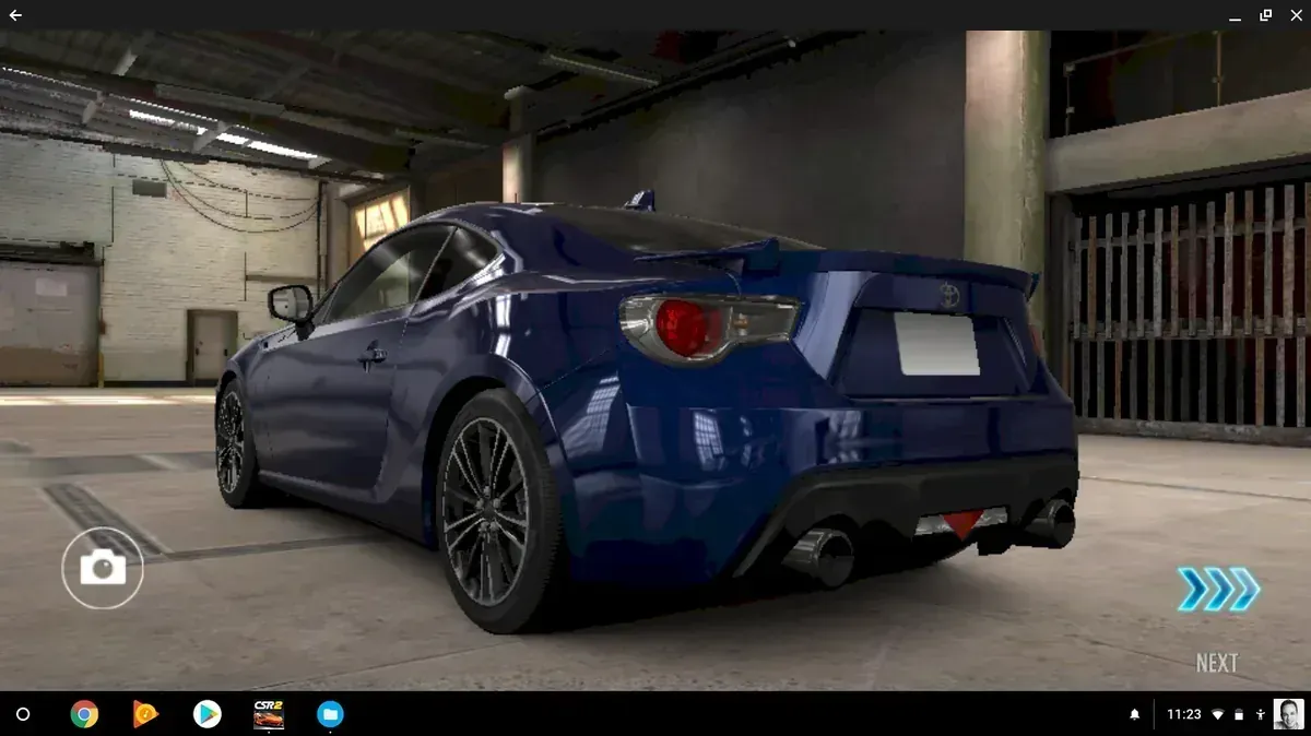 screenshot of CSR Racing 2 (all rights and license for image belong to NaturalMotionGames Ltd.)